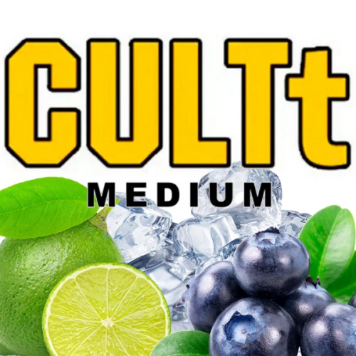 Тютюн CULTt Medium M10 Lime Blueberry (Лайм Чорниця) 100гр купить