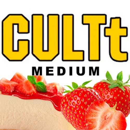 Табак CULTt Medium M55 Strawberry Cheesecake (Клубничный Чизкейк) 100гр купить