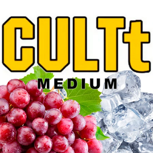 Тютюн CULTt Medium M58 Black Grapes Ice (Чорний Виноград Лід) 100гр купить
