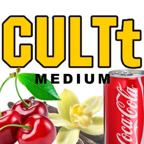 Табак CULTt Medium M90 Cherry Cola Vanilla (Вишневая Кола С Ванилью) 100г купить