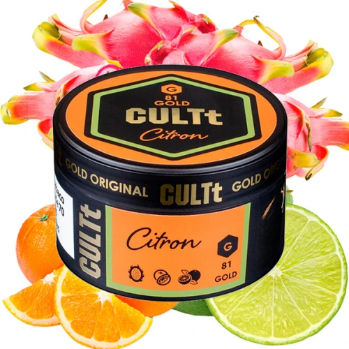 Тютюн CULTt Strong DS81 Citron (Цитрон) 100гр купить