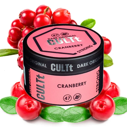 Табак CULTt Strong DS47 Cranberry (Клюква) 100гр купить