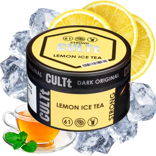 Тютюн CULTt Strong DS61 Lemon Ice Tea (Лимон Айс Чай) 100гр купить