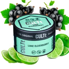 Тютюн CULTt Strong DS87 Lime Elderberry (Лайм Бузина) 100гр купить