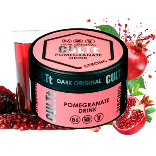 Тютюн CULTt Strong DS86 Pomegranate Drink (Гранатовий Напій) 100гр купить