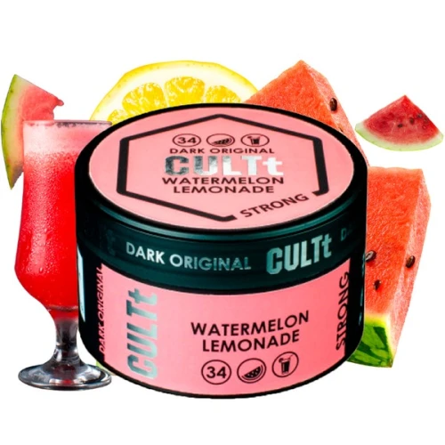 Тютюн CULTt Strong DS34 Watermelon Lemonade (Кавуновий Лимонад) 100г купить