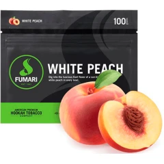Табак Fumari White Peach (Белый Персик) 100гр купить