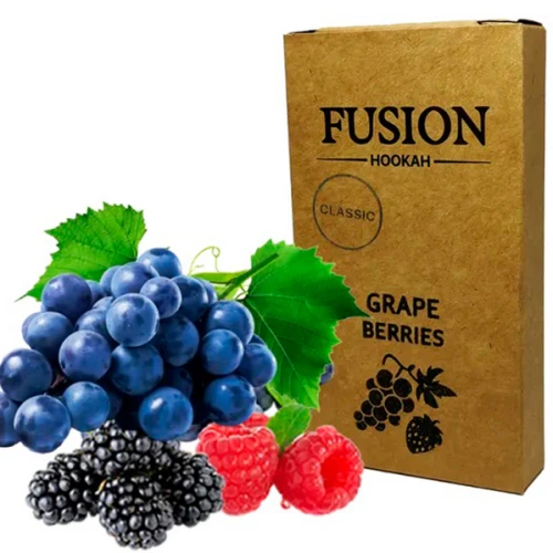 Тютюн Fusion Classic Line Grape Berries (Виноград Ягоди) 100гр купить
