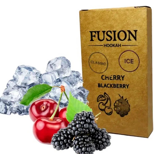 Тютюн Fusion Classic Line Ice Cherry Blackberry (Айс Вишня Ожина) 100гр купить