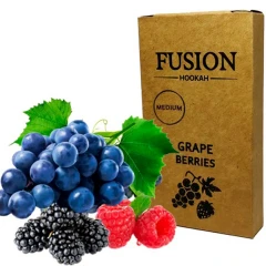 Табак Fusion Medium Line Grape Berries (Виноград Ягоды) 100гр купить