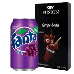 Табак Fusion Medium Line Grape Soda (Виноград Газировка) 100гр купить