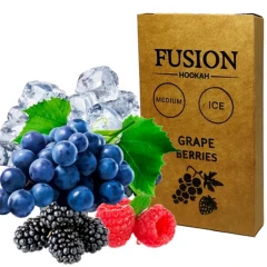 Табак Fusion Medium Line Ice Grape Berries (Айс Виноград Ягоды) 100гр купить