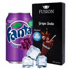 Табак Fusion Medium Line Ice Grape Soda (Айс Виноград Газировка) 100гр купить