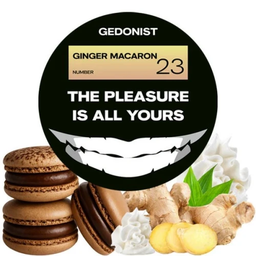 Табак Gedonist Ginger Macaron (Имбирный Макарон) 100гр купить