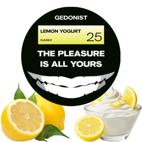 Тютюн Gedonist Lemon Yogurt (Лимон Йогурт) 100гр купить