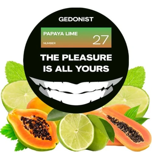 Табак Gedonist Papaya Lime (Папайя Лайм) 100гр купить