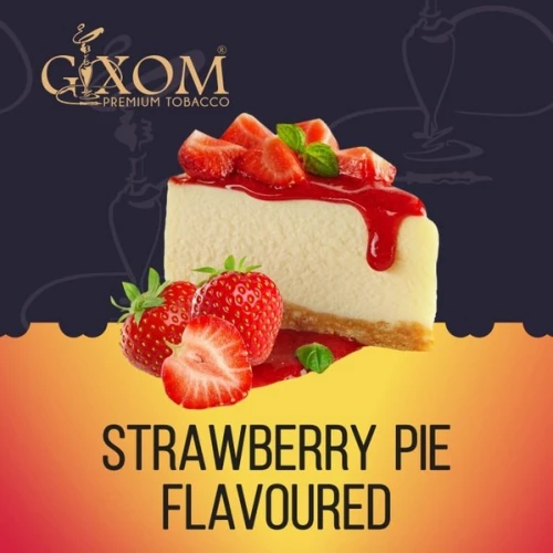 Табак Gixom Strawberry Pie (Клубничный Пирог) 200гр купить