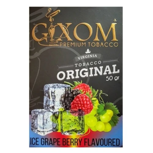 Табак Gixom Ice Grape Berry (Виноград Ягоды Лед) 50гр купить