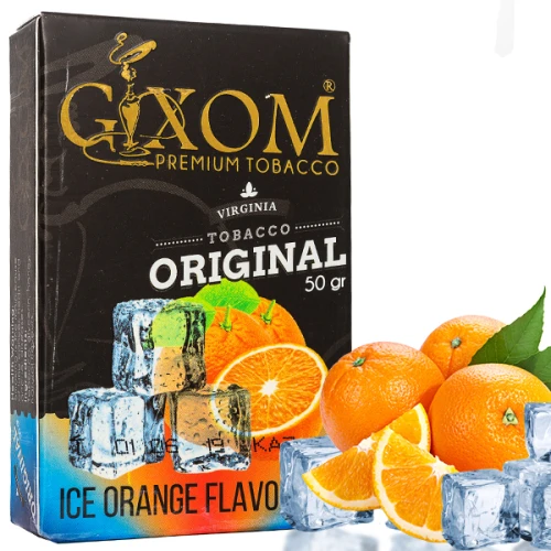 Табак Gixom Ice Orange (Апельсин Лед) 50гр купить