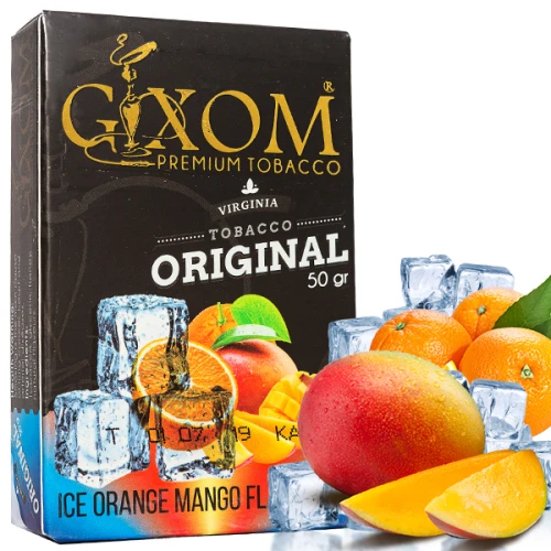 Табак Gixom Ice Orange Mango (Апельсин Манго Лед) 50гр купить
