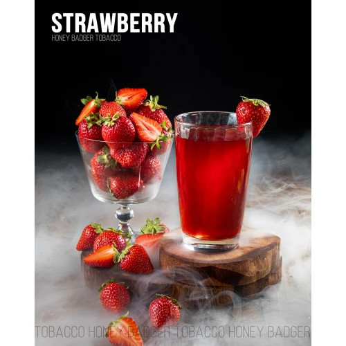 Табак Honey Badger Mild Line Strawberry (Клубника) 250гр купить