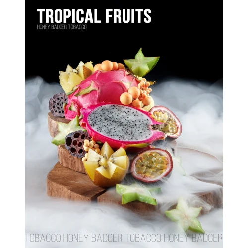 Тютюн Honey Badger Wild Line Tropical Fruits (Тропичні Фрукти) 100гр купить