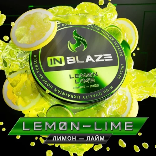 Тютюн In Blaze Lemon Lime (Лимон Лайм) 100гр купить