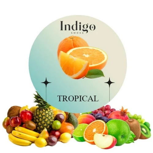 Безтютюнова Суміш IndiGo Tropical (Тропікал) 100 гр купить