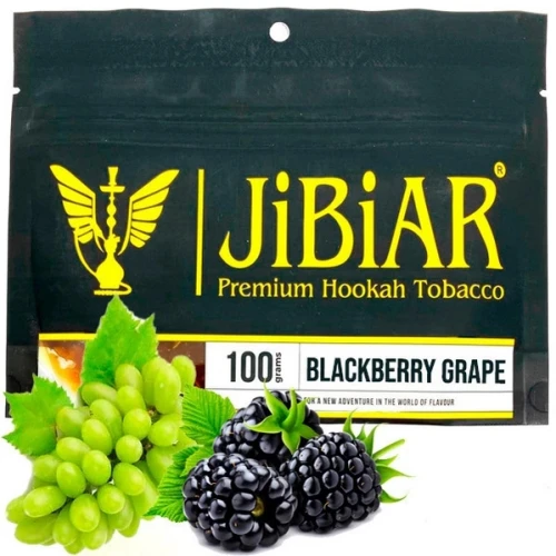 Табак Jibiar Blackberry Grape (Ежевика Виноград) 100гр купить