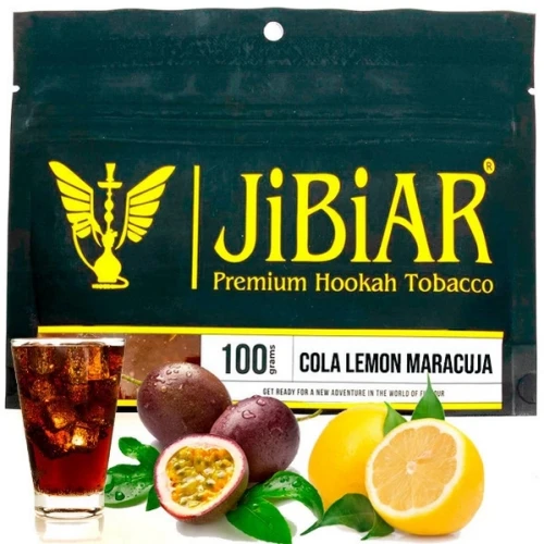 Тютюн Jibiar Cola Lemon Maracuja (Кола Лимон Маракуя) 100гр купить
