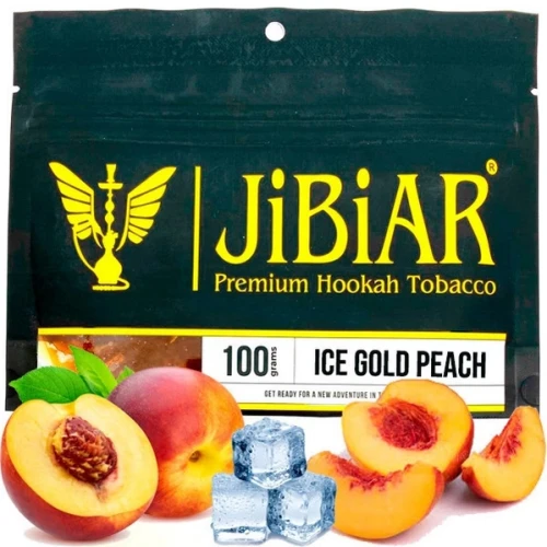 Тютюн Jibiar Ice Gold Peach (Айс Голд Персик) 100гр купить
