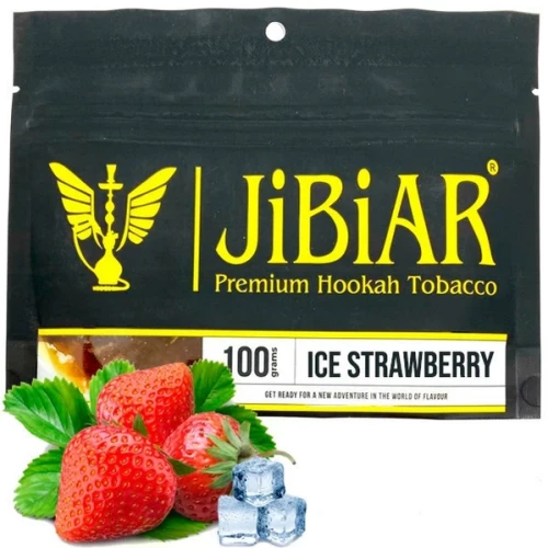 Тютюн Jibiar Ice Strawberry (Айс Полуниця) 100гр купить