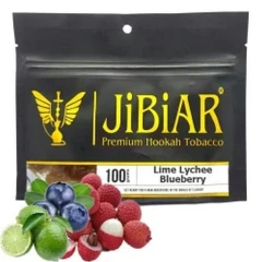 Табак Jibiar Lime Lychee Blueberry (Лайм Личи Черника) 100гр купить