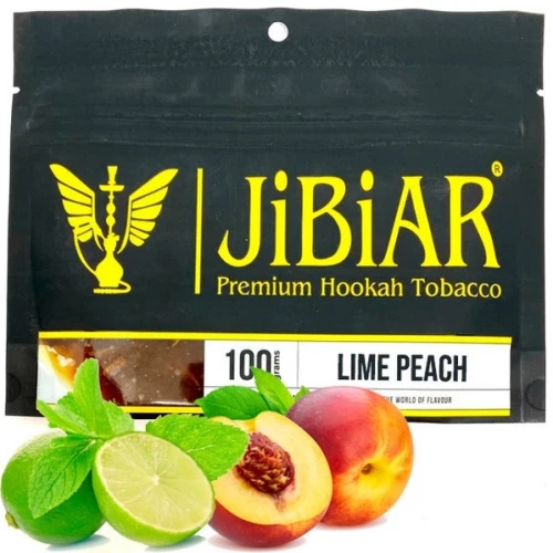 Тютюн Jibiar Lime Peach (Лайм Персик) 100гр купить