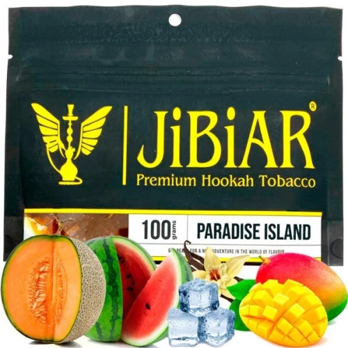 Тютюн Jibiar Paradise Island (Парадайс Айланд) 100гр купить