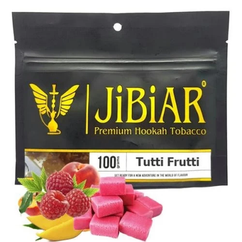 Табак Jibiar Tutti Frutti (Тутти Фрутти) 100гр купить