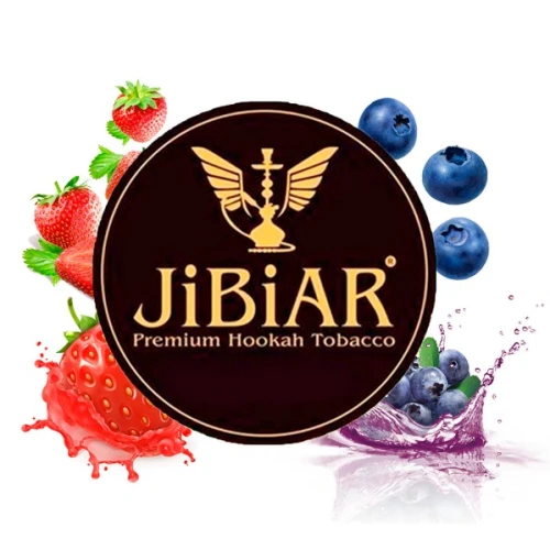 Табак Jibiar Blue Strawberry (Черника Клубника) 1кг купить
