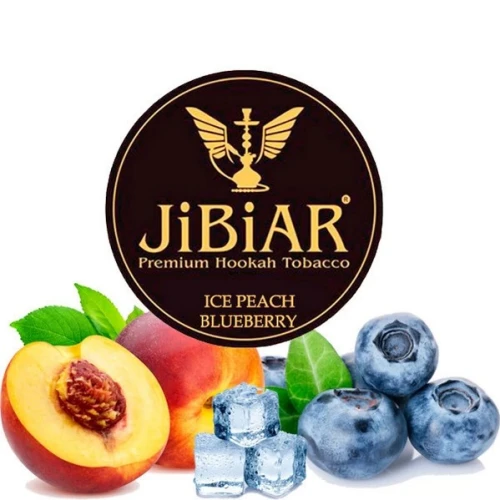Табак Jibiar Ice Peach Blueberry (Персик Черника Лед) 1кг купить