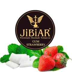 Тютюн Jibiar Gum Strawberry (Полунична Жуйка) 250гр купить