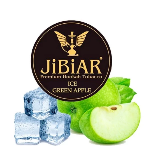 Тютюн Jibiar Ice Green Apple (Зелене Яблуко Лід) 250гр купить