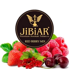 Тютюн Jibiar Red Berry Mix (Червоні Ягоди Мікс) 250гр купить