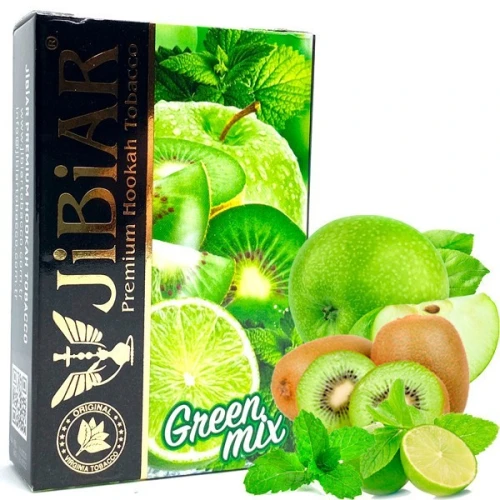 Табак Jibiar Green Mix (Зеленый Микс) 50гр купить