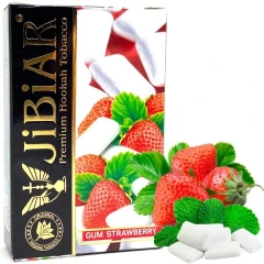 Табак Jibiar Gum Strawberry (Клубничная Жвачка) 50гр купить
