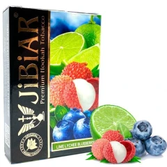 Табак Jibiar Lime Lychee Blueberry (Лайм Личи Черника) 50гр купить