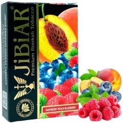 Табак Jibiar Raspberry Peach Blueberry (Малина Персик Черника) 50гр купить