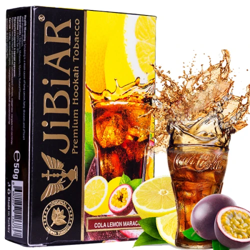 Тютюн Jibiar Cola Lemon Maracuja (Кола Лимон Маракуйя) 50гр купить