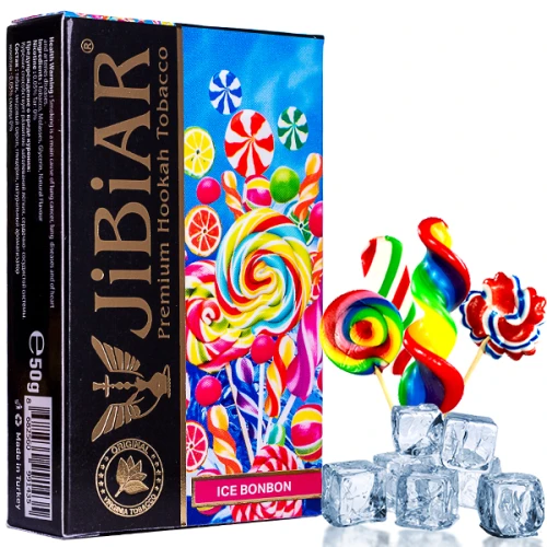 Табак Jibiar Ice Bonbon (Леденцы Лед) 50гр купить