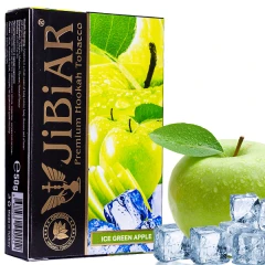 Табак Jibiar Ice Green Apple (Зеленое Яблоко Лед) 50гр купить