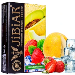 Табак Jibiar Ice Strawberry Melon (Клубника Дыня Лед) 50гр купить