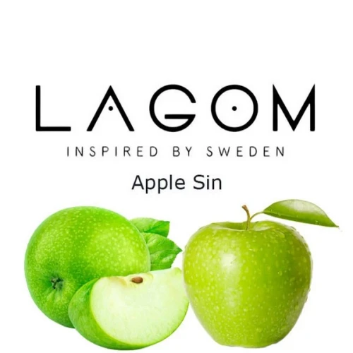 Тютюн Lagom Main Line Apple Sin (Яблуко Сін) 40гр купить